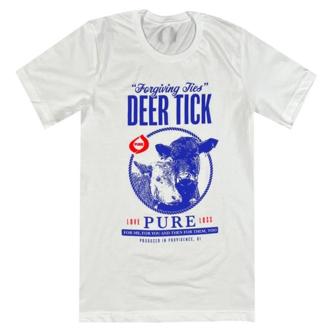 Official Hellomerch Deer Tick Pure Deer Tick Shirt New Hello Merch