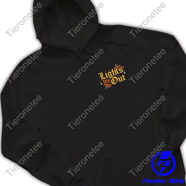 Official Lights Out Podcast Merch Store Candle Flash Short Sleeve TShirt Lights Out Clothing Shop