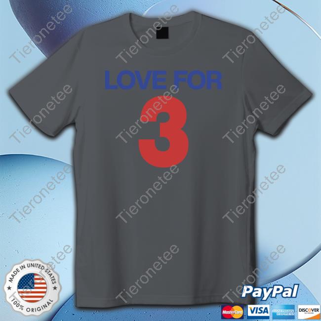 Love For 3 Hoodie