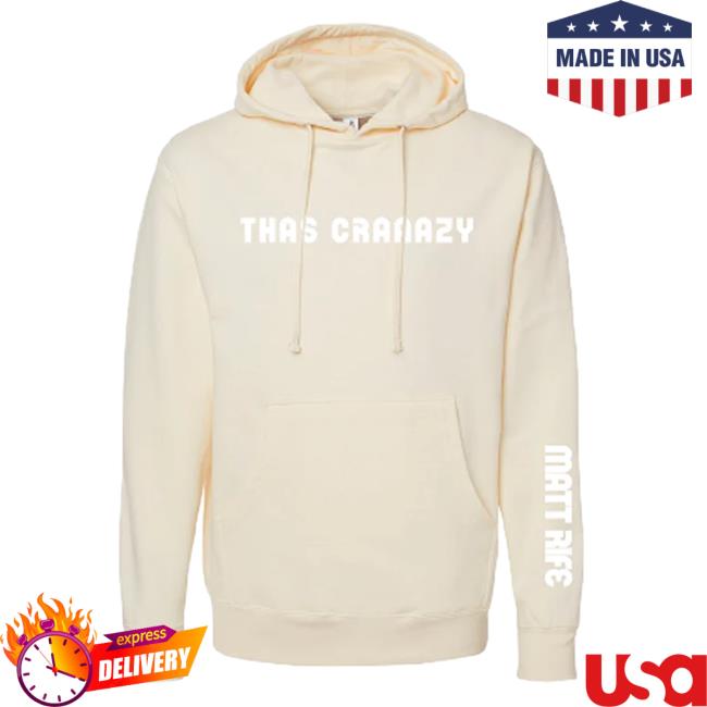 Official Matt Rife Thas Craaazy Long Sleeve T Shirt