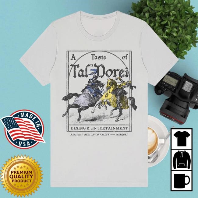 Critical Role Taste of Tal'Dorei Shirt Critical Role Merch
