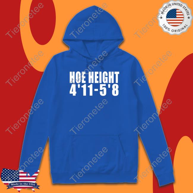 Hoe Height 4'11 5'8 Tee Shirt Margarita Meech Pink Meech