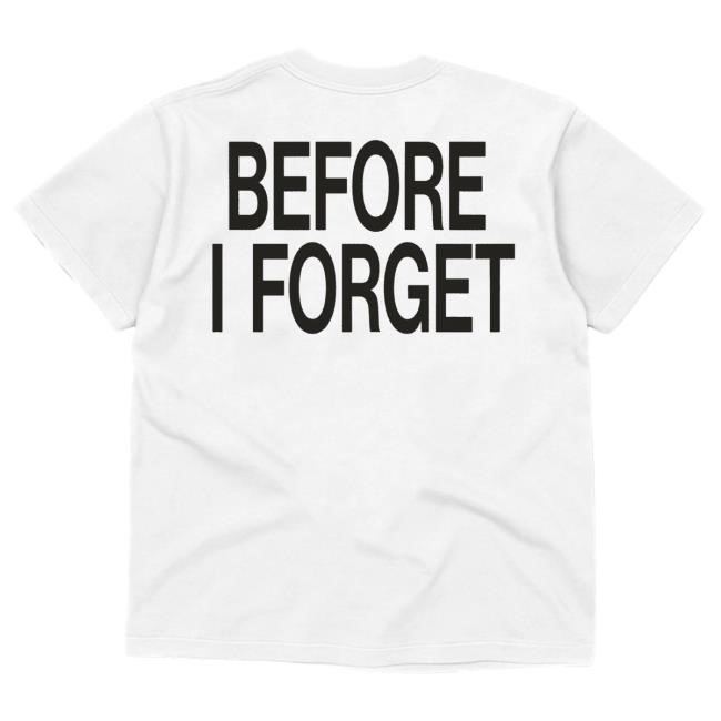 Before I Forget Shirt The Kid Laroi Official Store Official