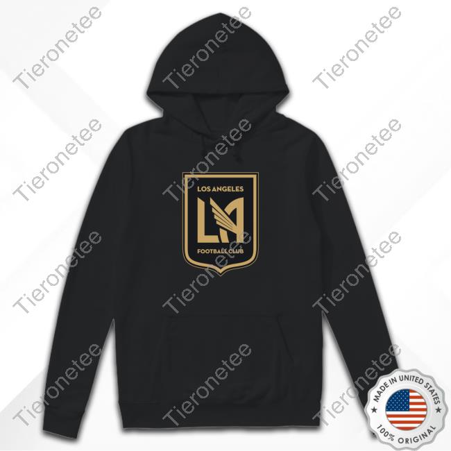 LAFC Merch LAFC Fanatics Black Primary Logo II Shirts