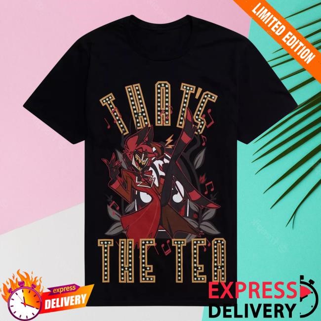 Hazbin Hotel Official Merch Store Hazbin Hotel Alastor That's The Tea Top Shirt Hottopic Clothing Shop