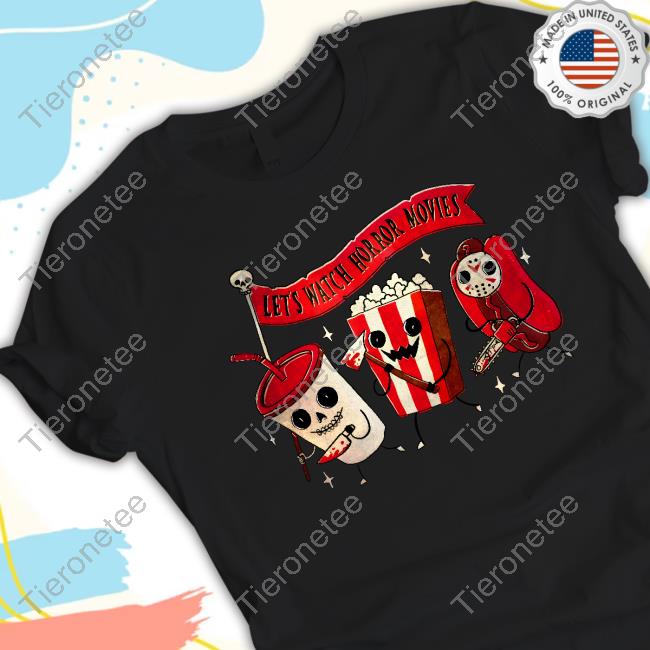 Official Let's Watch Horror Movies Tee