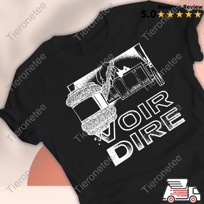 Earl Sweatshirt Merch Voir Dire Black Shirt