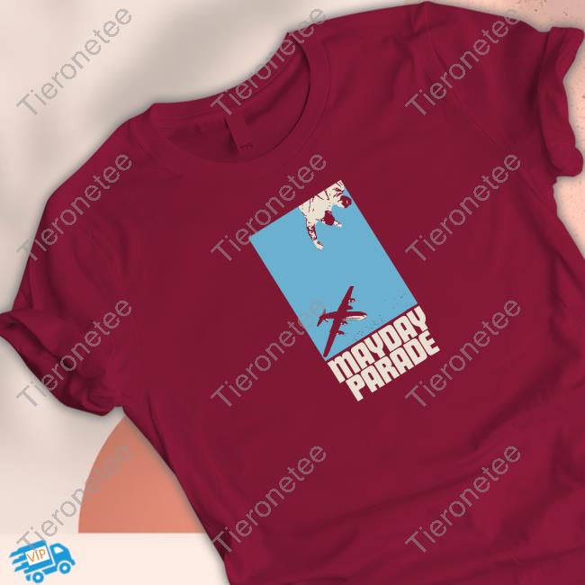Mayday Parade Merch Plane Pepper New Shirt