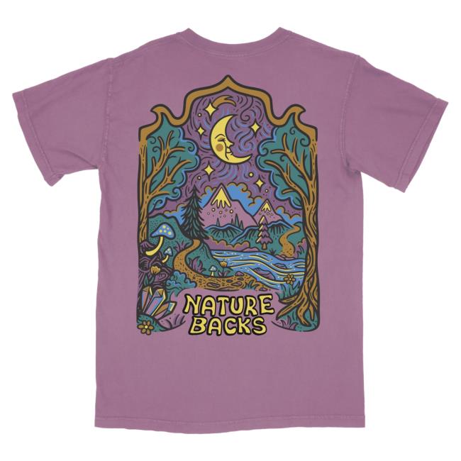 Official Nature Backs Clothing NatureBacks Luna (Berry) Shirt New