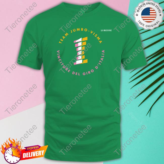Team Jumbo Visma Vincitore Del Giro D'italia Long Sleeve Tee