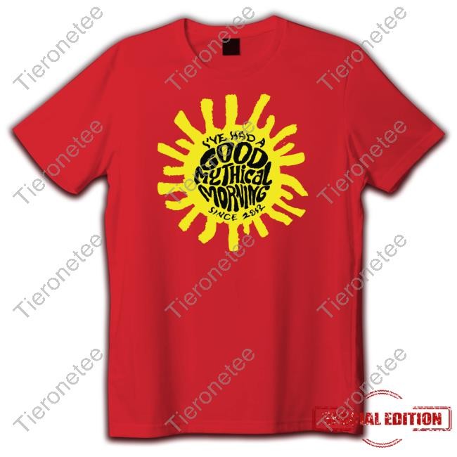 Good Mythical Morning Merch Mythical Store I’Ve Had A Good Mythical Morning Since 2012 Shirt Hoodies