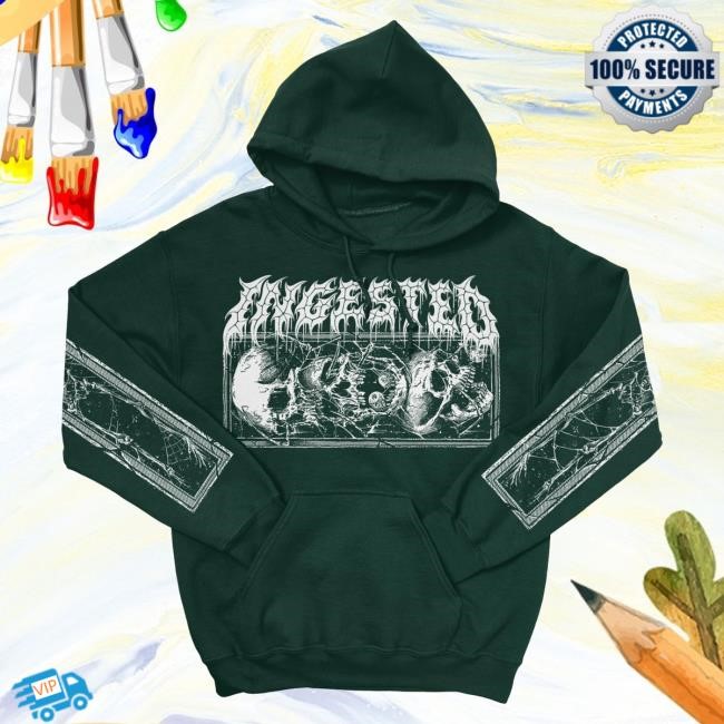 Official Indie Merch Store Shop Ingested "In The Box" Pull Over Hoodie IndieMerchStore
