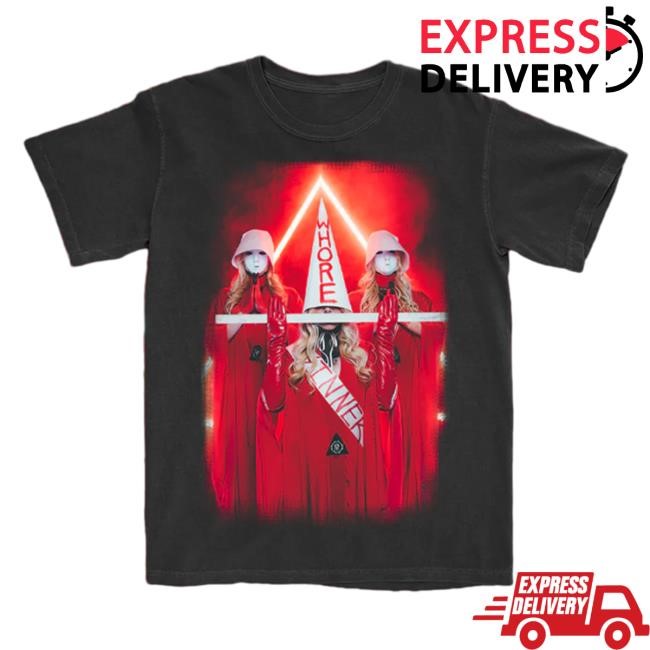 Official In This Moment Merch Whore Ruler Tshirt