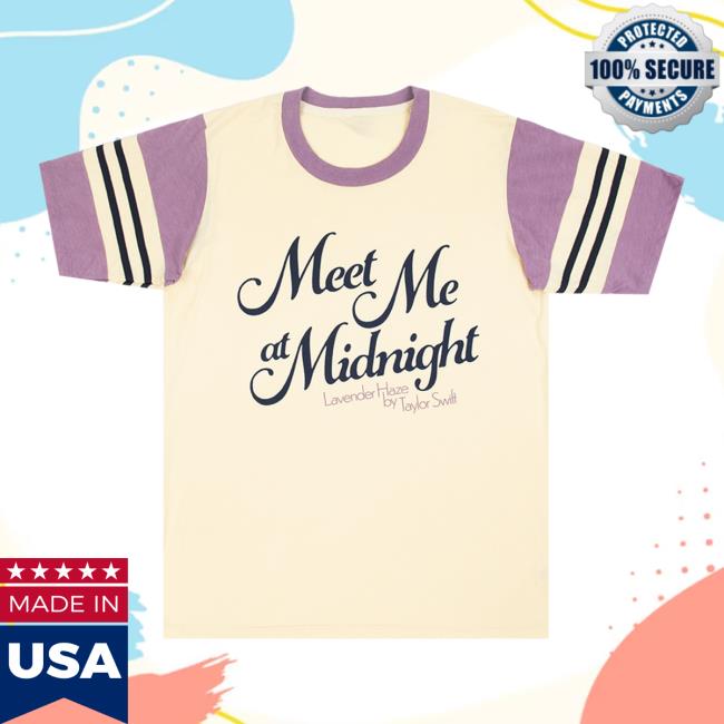 Taylor Swift Merch Meet Me At Midnight Tee