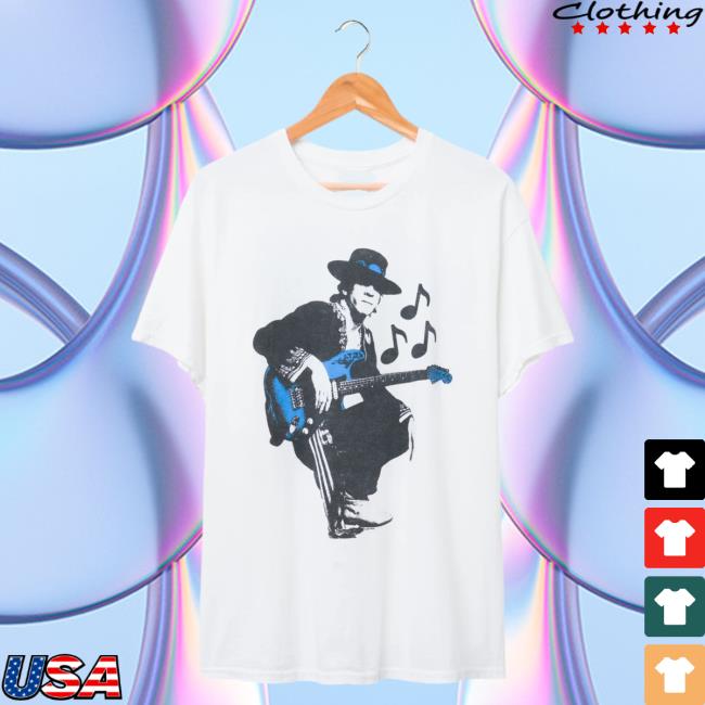 Official Junk Food Clothing Shop Junkfoodclothing Stevie Ray Vaughan Guitar Flea Market Shirt 2023 Junk Food Store Shop