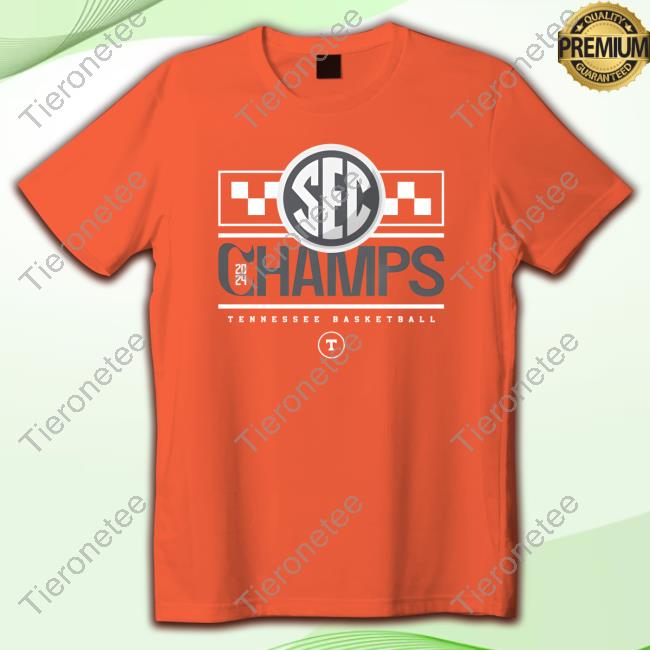 The VolShop SEC Champs 2024 Tennessee Basketball Hot Shirt