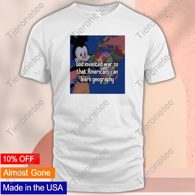 God Invented War So That Americans Can Learn Geography Sweatshirt