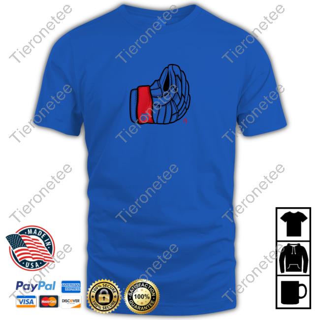 Official Chris Kreider Italian Hand Hockey Glove Top Shirt