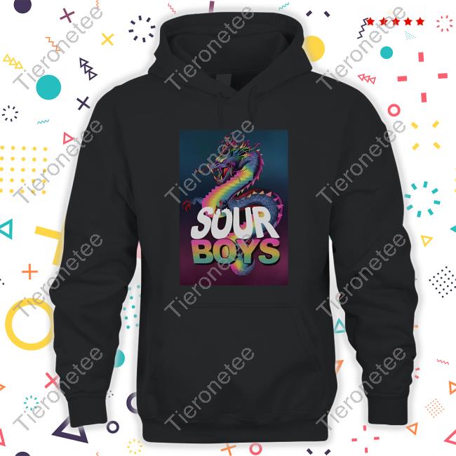 Sour Boys Merch Stairway To Dragon Hoodie