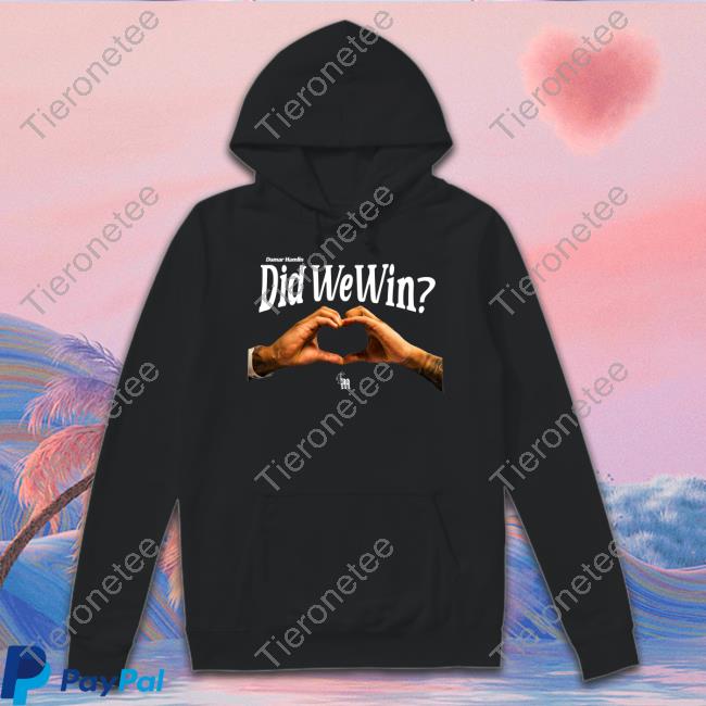 Damar Hamlin Did We Win Shirt Black