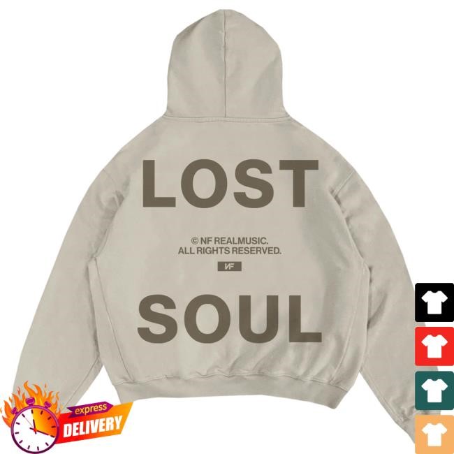 Official Nf Merch Premium Heavyweight Ivory LOST SOUL Hoodies