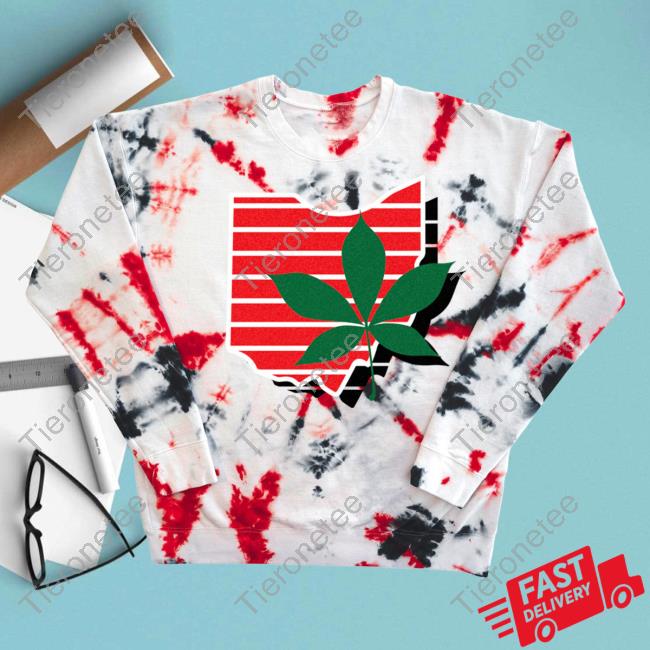 Official Ohio Clothing Merch Retro Ohio Tie Dye Crewneck Ohioclothing