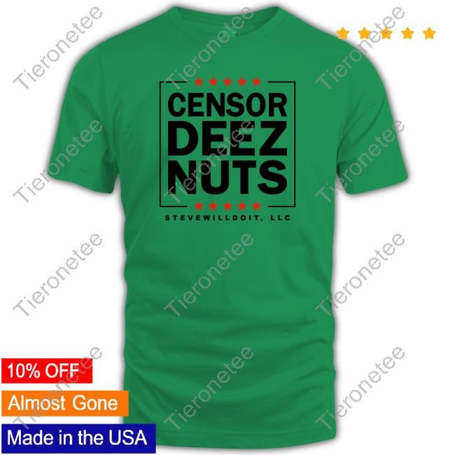 Official Censor Deez Nuts Tee Shirt