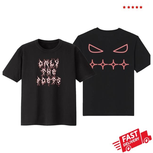 Only The Poets Halloween Face New T-Shirt Only The Poets Merch