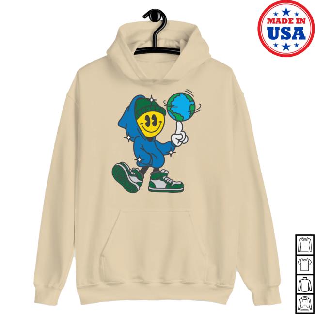 Official Connor Price Merch Globe Spinner Sweatshirt