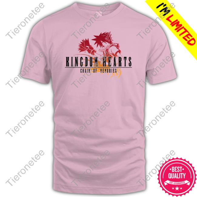 Kingdom Hearts Chain Of Memories Final Fantasy Crossover New Tee