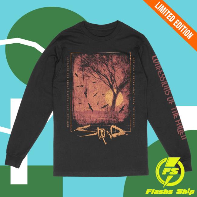 Official Staind Shop Confessions Of The Fallen Long Sleeve Shirt 2023
