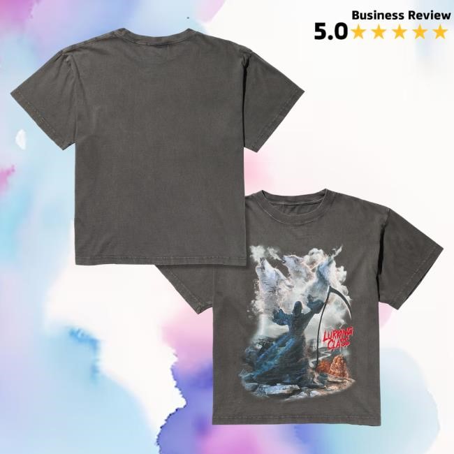 Official Lurking Class Merch Store Lurking Class Wolves Tshirt - Grey LurkingClass