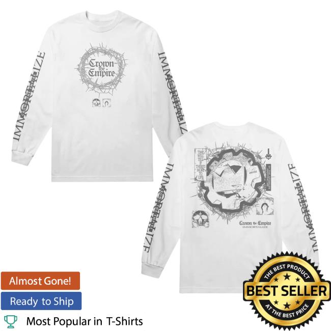 Official Crown The Empire Merch Monolith Immortalize Sweater