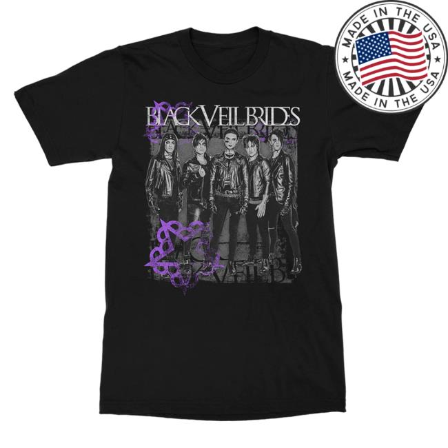 Official Black Veil Brides Merch Store Black Veil Brides The Outcasts Popover Shirt Black Veil Brides Clothing Shop