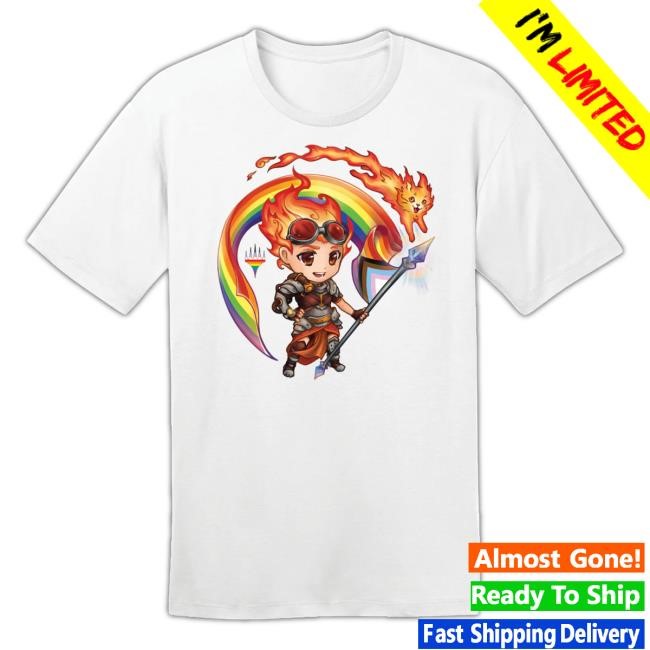 Pride 2024 Chandra And Embercat Tshirt Magic: The Gathering
