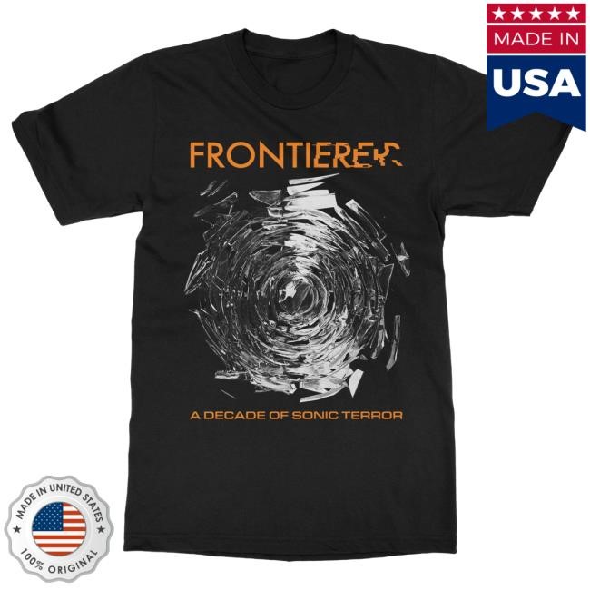 Official Indie Merch Store Frontierer "Decade of Noise" Shirt Indiemerchstore