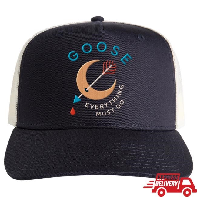 Official Goose The Band Merch Blood Moon Trucker Hat