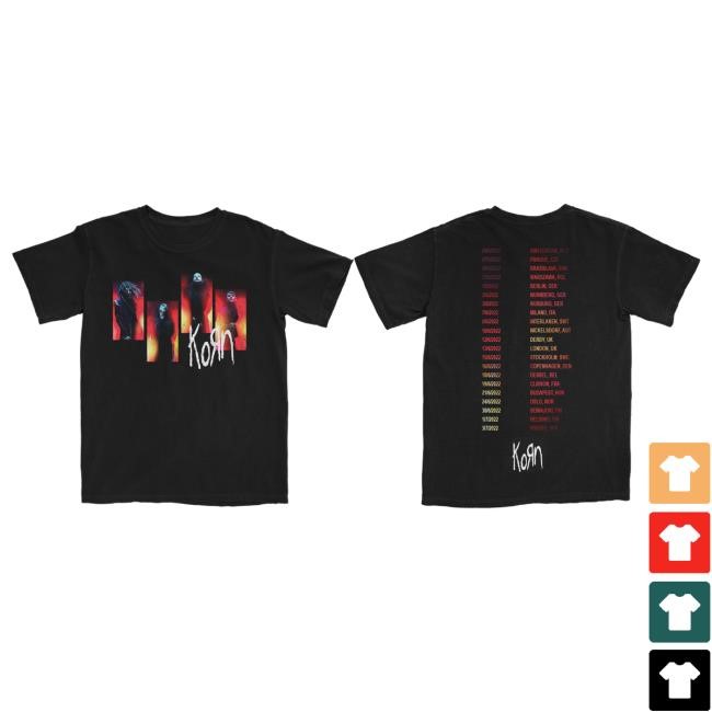 Official Korn Merch Store Korn Requiem Tour Shirt