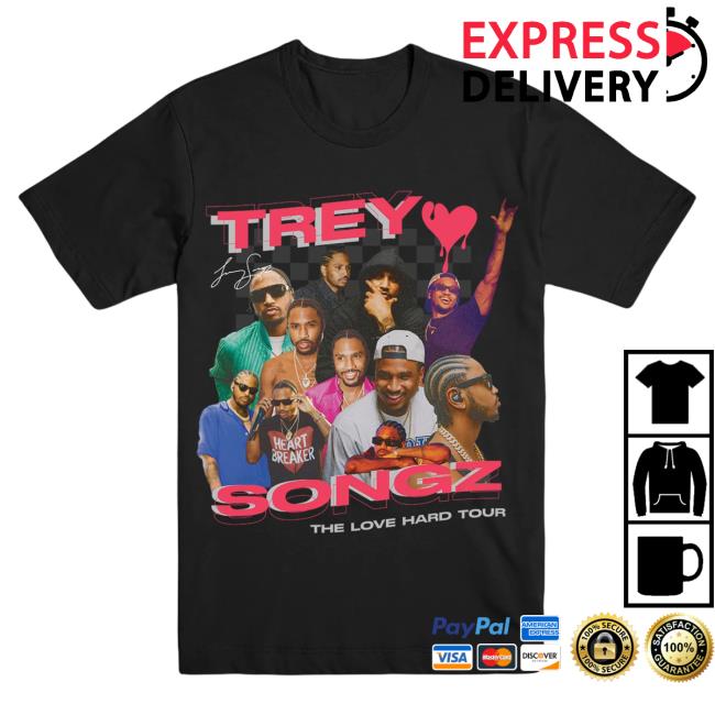 Official Absolute Merch Trey Songz Photo Tees