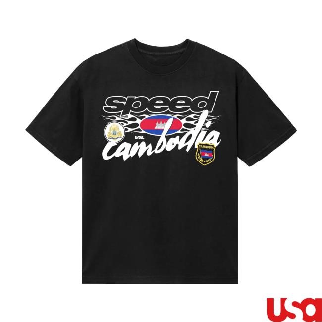 Cambodia Stream S/S Tee – IShowSpeed Shop