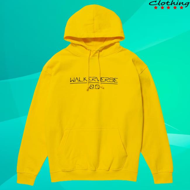 Official Kings Road Merch Store Alan Walker Walkerverse 2.0 Attractive Hoodie | Yellow AlanWalker Kings Road Shop