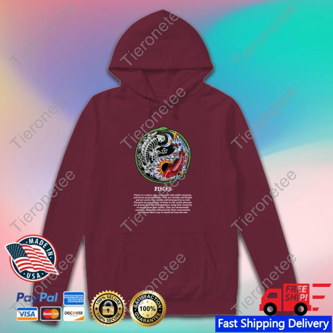 Marcos Alvarado Pisces Hoodie Marcosalvarado_