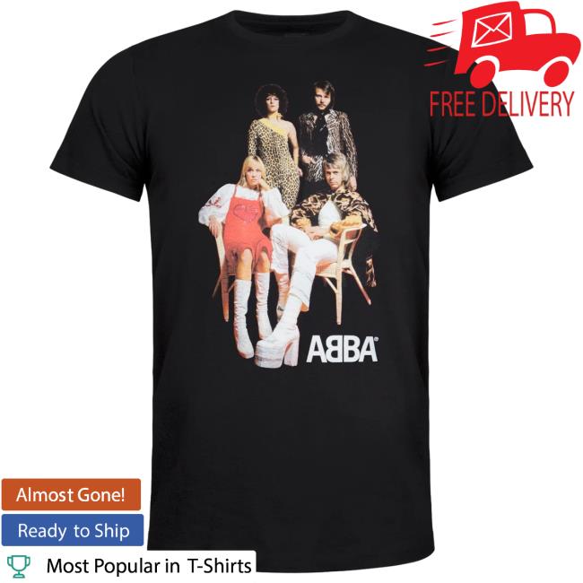 Official ABBA The Museum Merch Shop Retro T Shirt