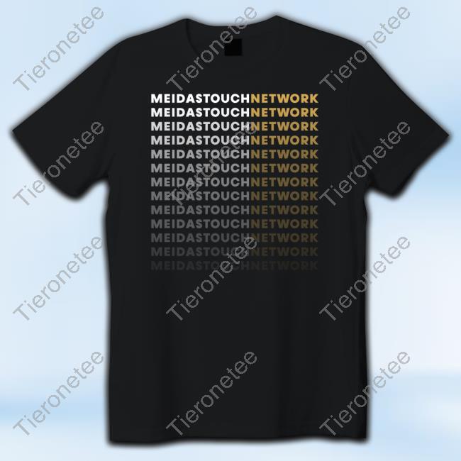 Meidastouch Merch MeidasTouch Network Faded Logo Hooded Sweatshirt