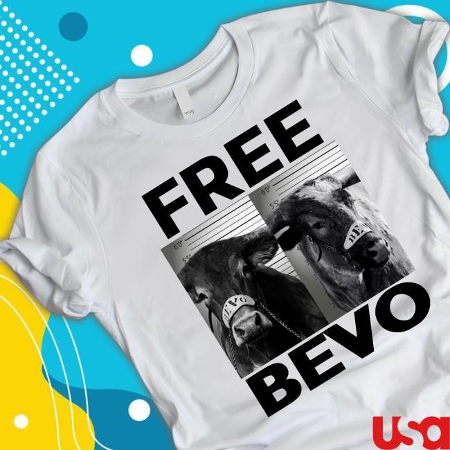 Free Bevo Cow Tee Free Bevo Cow Tee