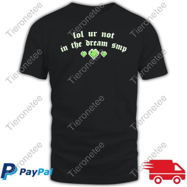 Lol Ur Not In The Dream Smp T Shirt