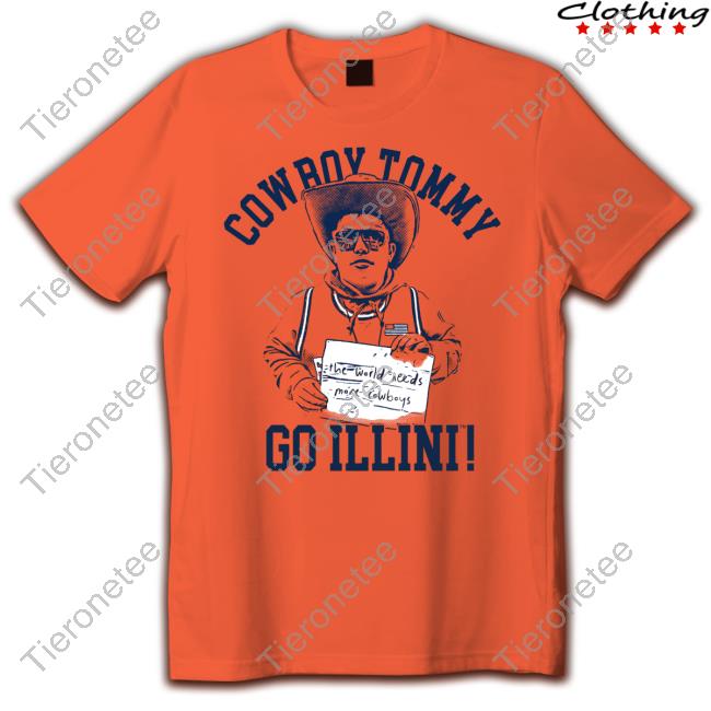 Official The Illinois Nil Cowboy Tommy Shirt 2024