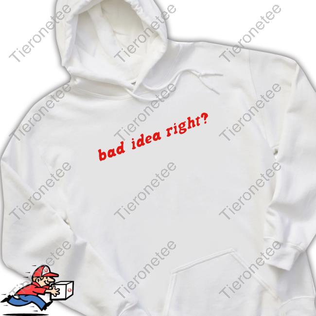 Olivia Rodrigo Merch Bad Idea Right White Long Sleeve Tee