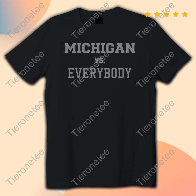 Official Michigan Vs Everybody Long Sleeve Tee