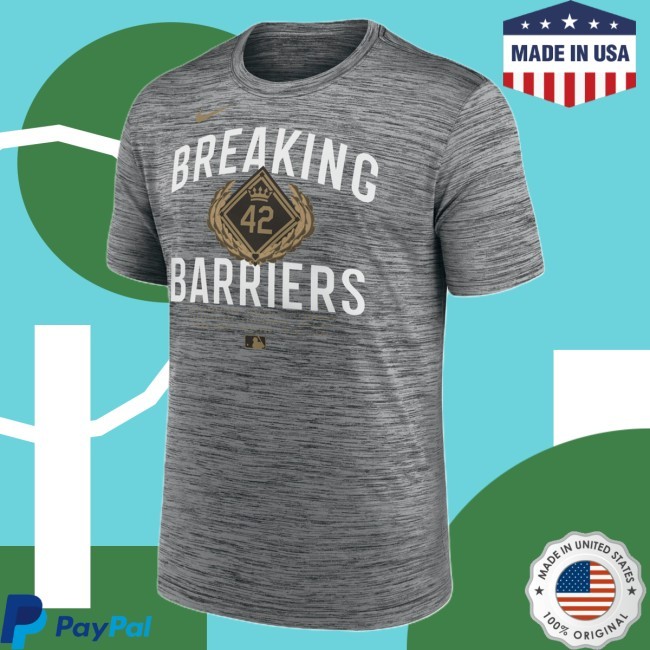 Breaking Barriers Jackie Robinson Tee